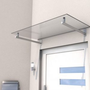 Heemstede 140 rvs gelaagd glas helder